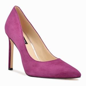 Nine West Tatiana Pointy Toe Pumps - Purple - Ireland (CH4523061)